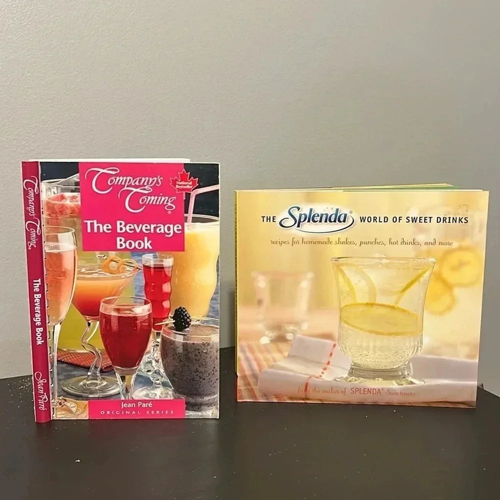 Bundle of Recipe Books for Beverages | Beverage Books | Bartending | Cocktails